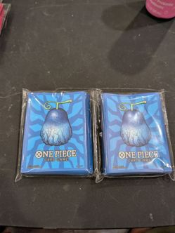 One Piece Blue Gura Gura Card Sleeves