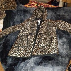 Rain Coat Cheeta Print DKNY FROM MACYS 