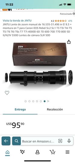 Lente De Zoom Manual