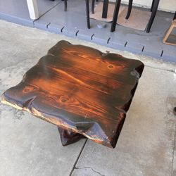 Matching Live Edge Side Tables