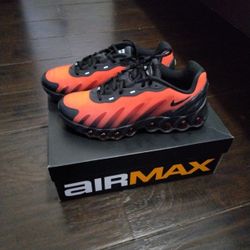 Air Max Dn8, Black/Black-Gym Red