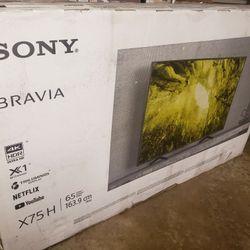 Tv Sony 65", 750H, 4k, Slim, Alexa, Google, Excellent 
