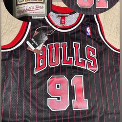 NBA Basketball jersey Chicago Bulls Dennis Rodman Xxl 2XL
