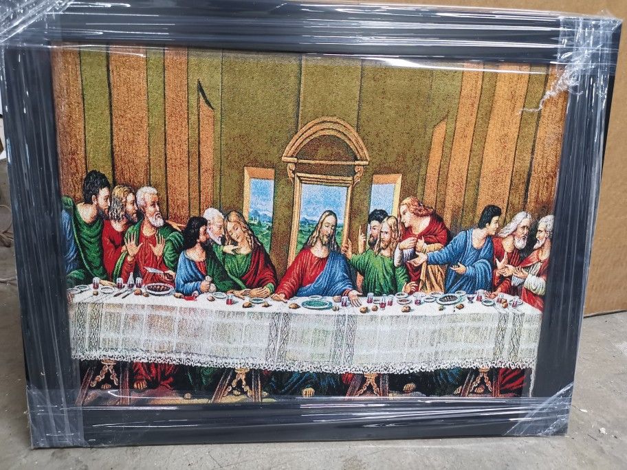 Small Framed Last Supper