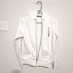 White Cotton Hoody
