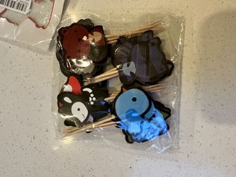 Woodland Animal Cupcake Decor