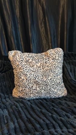 Leopard printed pillow