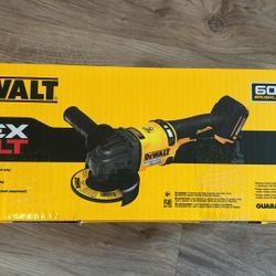 DeWALT DCG418B 4-1/2" - 6" FLEXVOLT 60V Angle Grinder with Kickback Brake (Tool only)