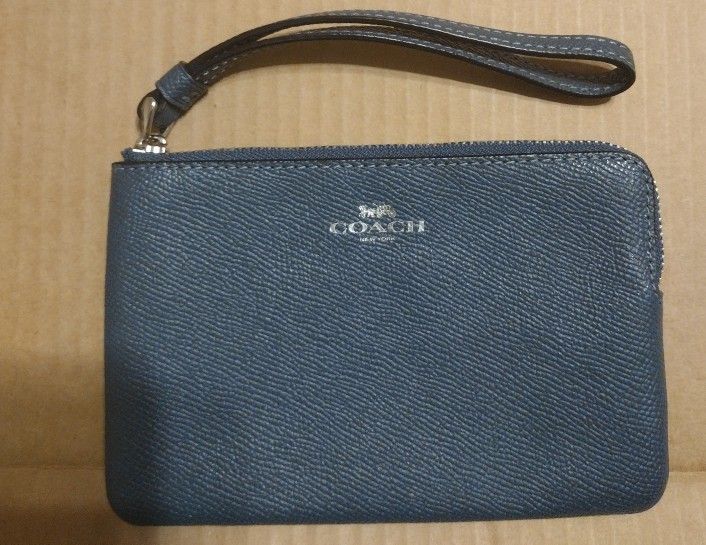 Coach Leather Wristlet