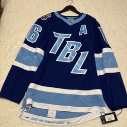 Nikita Kucherov 2026 Stadium Series Jersey And Autographed Trading Card Combo Open To Trades!