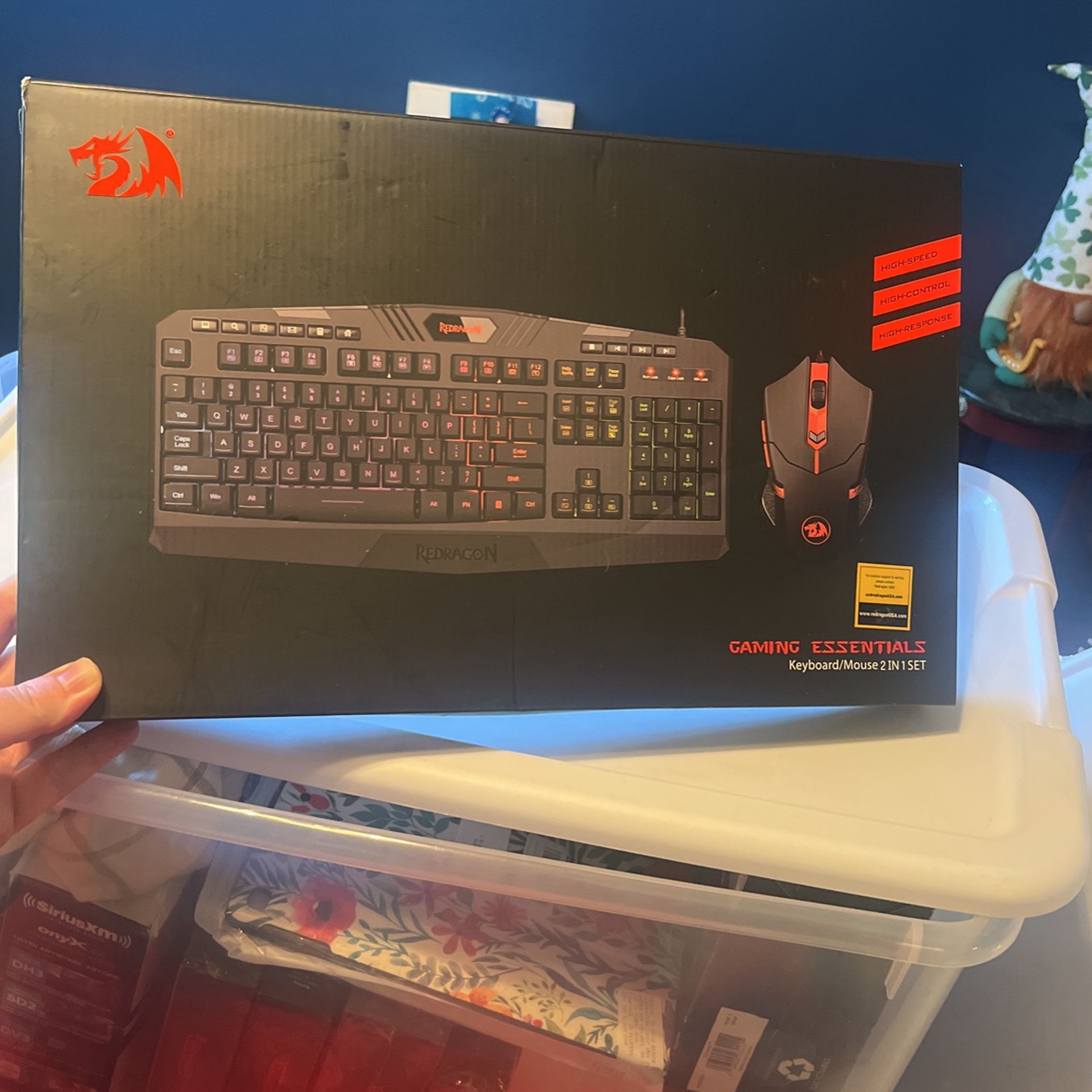 Red Dragon Keyboard And Mouse