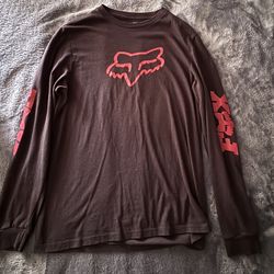 fox racing long sleeve size M 