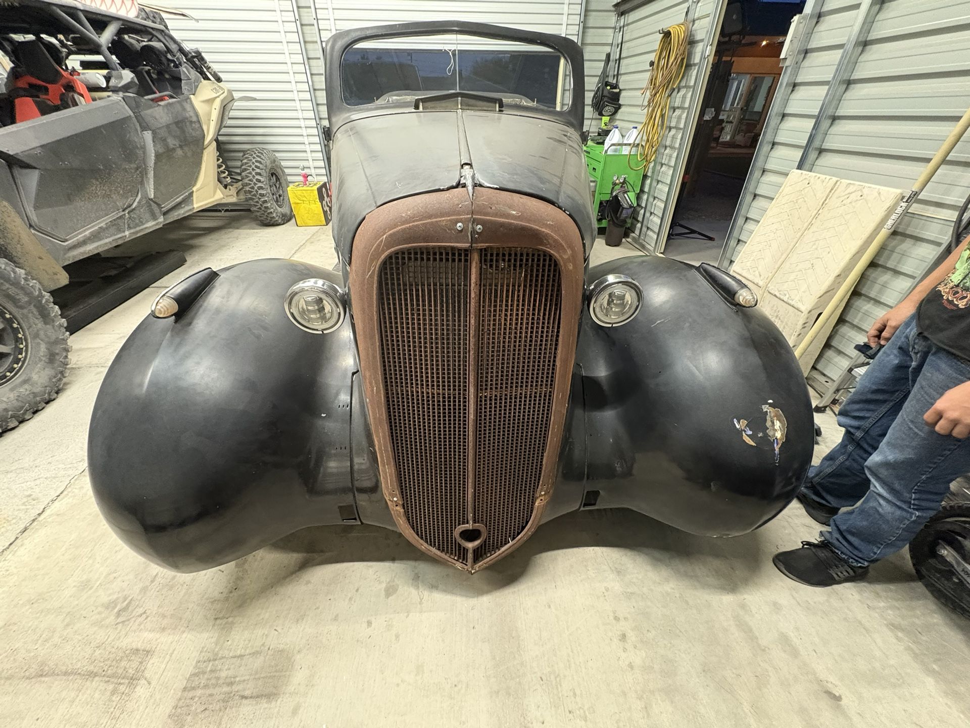1936 Buick All Steel Hot Rod Project Runs Drives