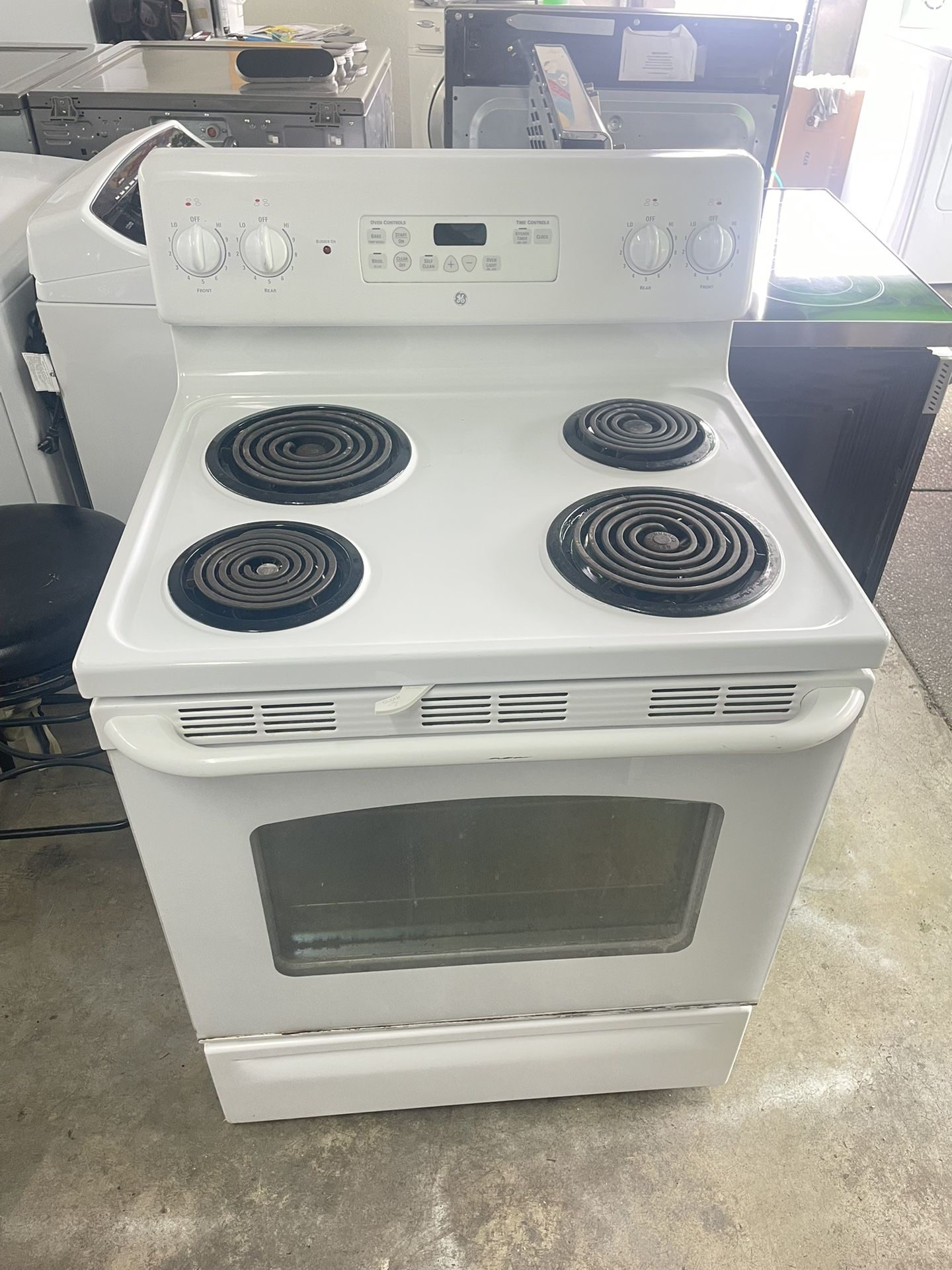GE Electric Range Works Creat Todo Funciona Perfecto