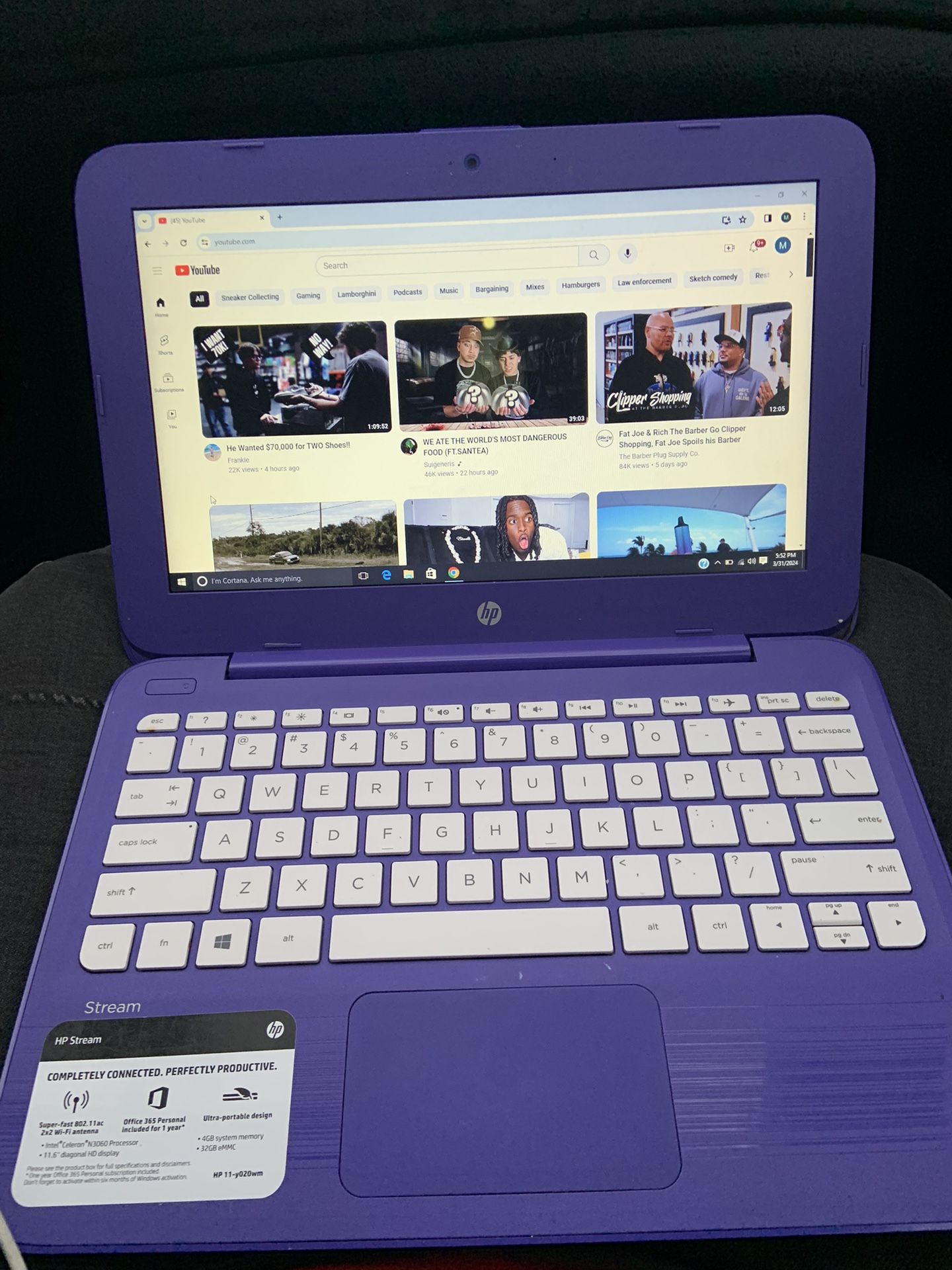 HP Stream 11.6" Laptop 