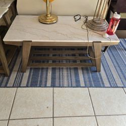 Coffee Table And End Tables 