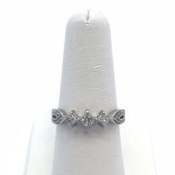 Gold Diamond Solitaire Ring 14K Solid 