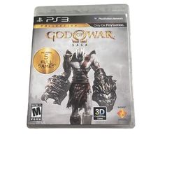 PS3 God Of War SAGA 1,2 and 3