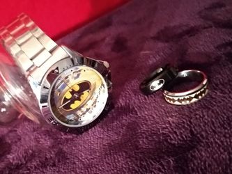 BATMAN combo: Watch &2 Rings