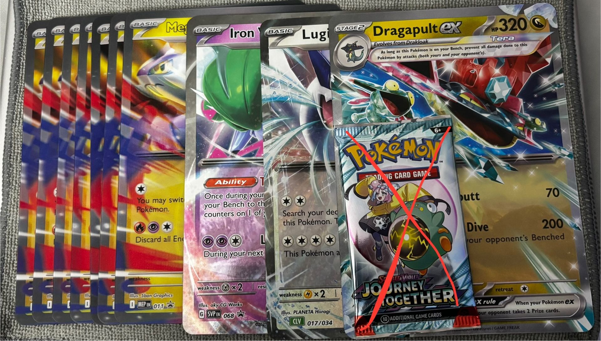 Pokemon TCG JUMBO Variety Bundle 10 Card Lot NM/M