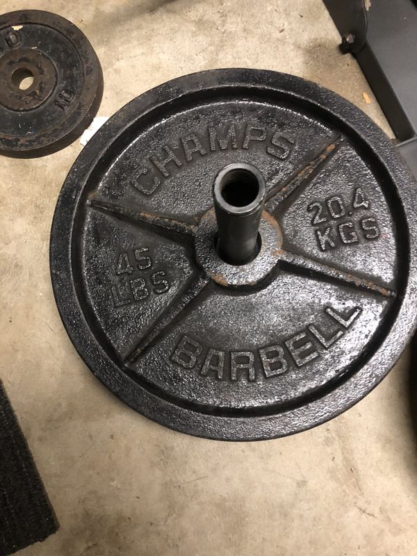 45 lb plates for Sale in Commerce, CA OfferUp