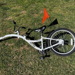 Co-pilot Bike Trailer - tandem kid bicycle attachment