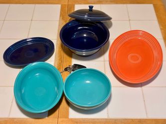 Fiesta Ware $15 to $20 each