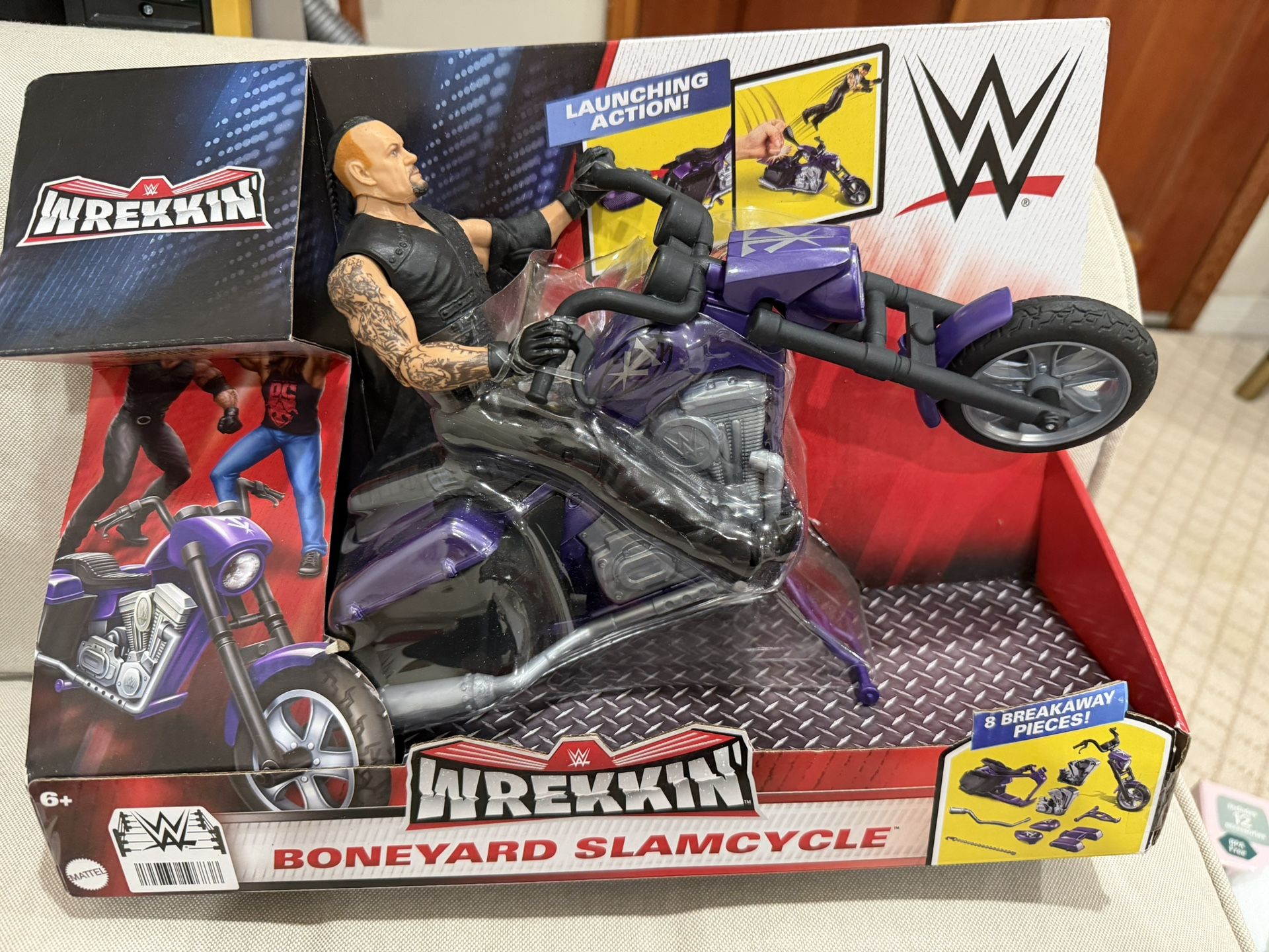 WWE. Wrecking Boneyard Slam cycle Undertaker