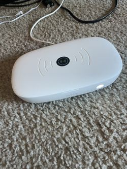 Wireless pad Phone Charger/Sanitizer