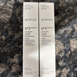 NEW OLAPLEX NO. 5 LEAVE IN MOISTURIZE & MEND LEAVE IN CONDITIONER $5 For Both!