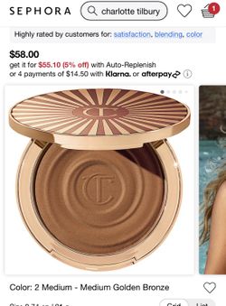 Charlotte Tilbury Cream Bronzer Medium