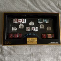 Funstuf Trackside Limited Edition Legend Series Nascar Diecast Car Set 5-Pack