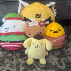 Sanrio Stuffed Animal Lot 