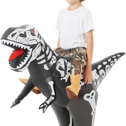 Inflatable Dino costume 48"