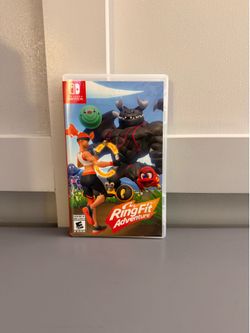 Ring Fit Adventure - Nintendo Switch game and (Original Case) NO ACCESSORIES