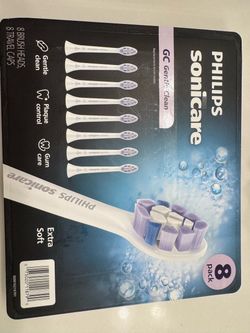 Philips Sonicare Gentle Clean Replacement Toothbrush Heads, 8 ct.