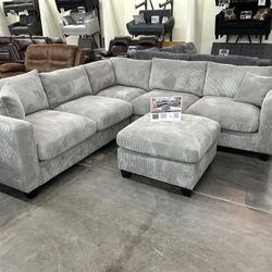 New Light gray Sectional 