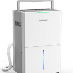 4,000 Sq.Ft Dehumidifier for Basement with Drain Hose, 45 Pints Dehumidifiers for Home Large Room, Bedroom Intelligent Humidity Control with Auto Shut