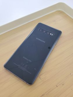 Galaxy S10 Plus 6.4" (Unlocked) 128GB Good Black