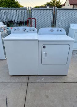 Whirlpool Washer&Dryer with Warranty