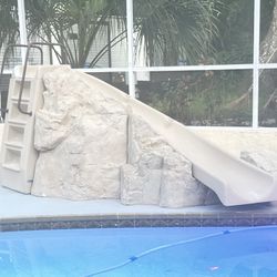 Artificial Rock Pool Slide