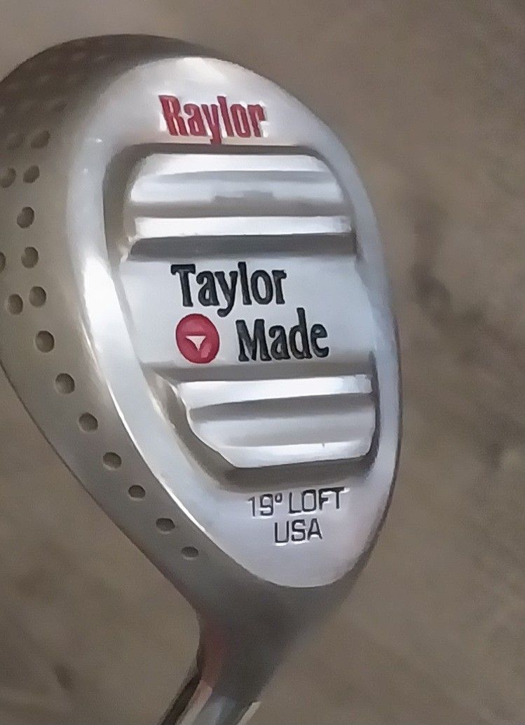 Taylormade Raylor Tour Preferred 19° Loft Golf Club W/ True Temper R300 Dynamic Gold Shaft