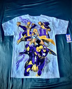 Los Angeles All Star 11 Marvel shirt