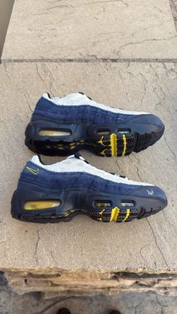 New Nike sb air max 95 obsidian yellow Eric Koston navy blue shoes Men’s 7.5, Women’s 9