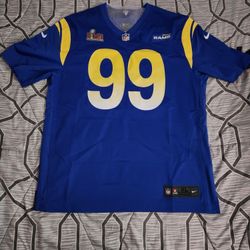Aaron Donald's Rams Super Bowl Jersey