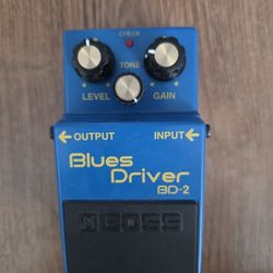 Boss Blues Driver Guitar Pedal
