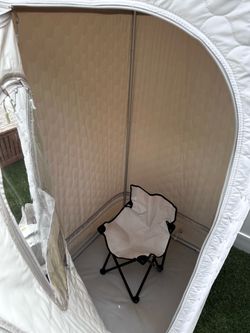 Portable Personal Steam Sauna with Chair – Wellness & Recovery