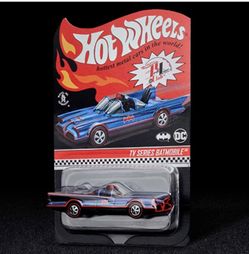 2021 Hot Wheels RLC Mattel Creations Batmobile TV Series Real Riders