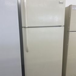 Bisque Frigidaire Top Freezer Refrigerator