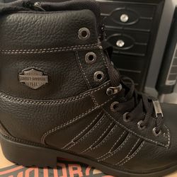 Harley Davidson New Riding boots size 10 #D85292 Tamia Lace Mid Boot